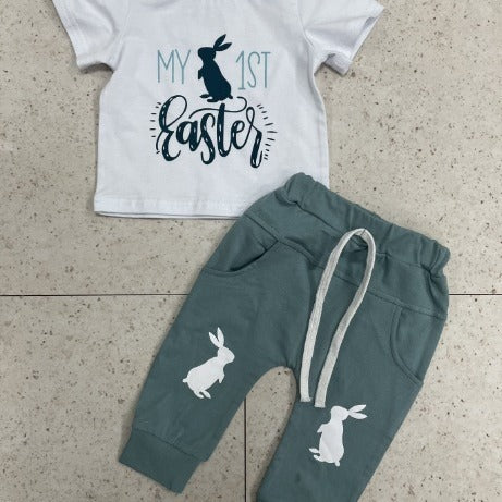 Cherub’s Bunny Garden Two-Piece Set