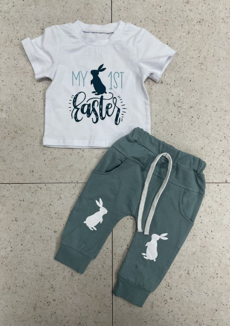 Cherub’s Bunny Garden Two-Piece Set