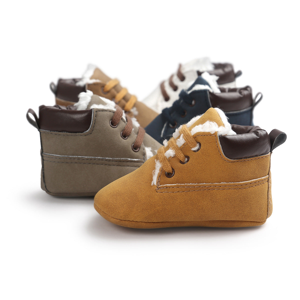 Cherub’s CozyStep Fleece-Lined Baby Boots 👟❄️