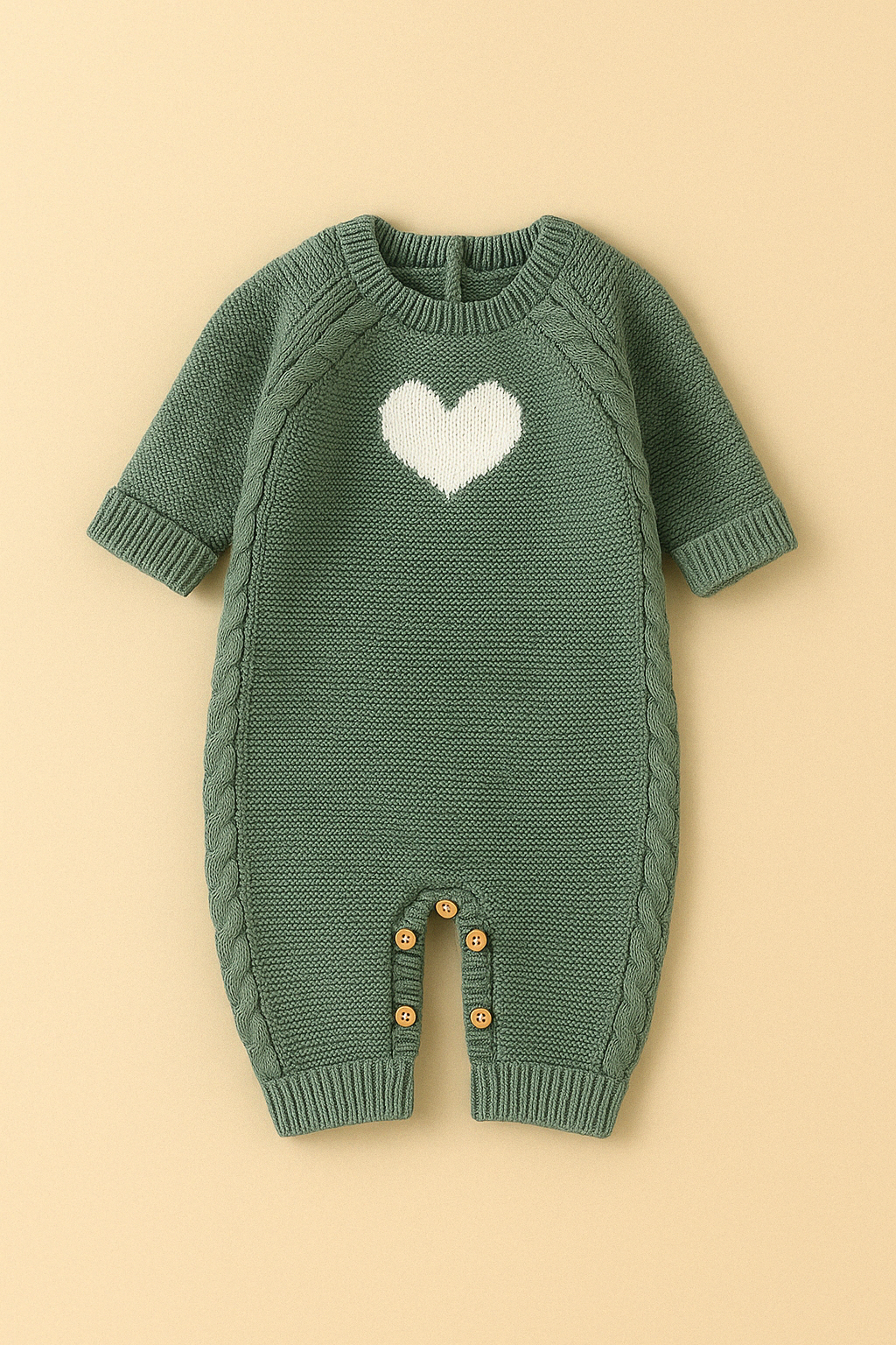 Cherub's CozyKnit Romper
