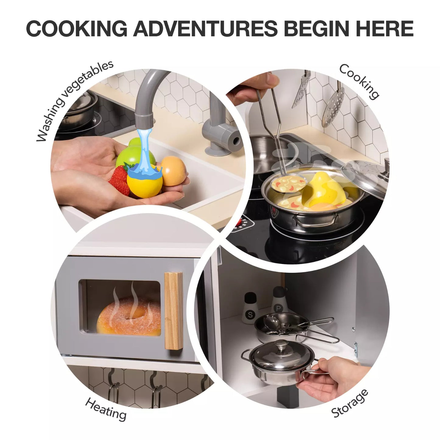 Cherub's Wooden Chef’s Kitchen Set