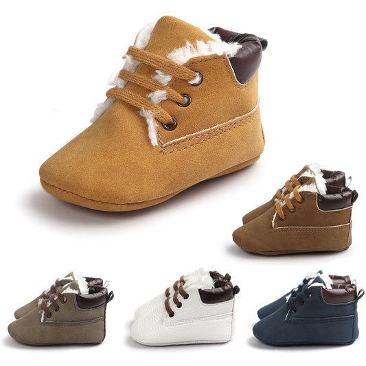 Cherub’s CozyStep Fleece-Lined Baby Boots 👟❄️